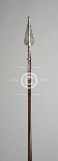 Officer's Half-Pike (Spontoon), Sweden, 1670/1700. Creator: Unknown.