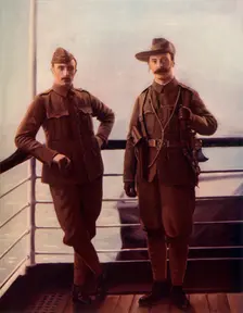 Officers - City of London Imperial Volunteers 1900. Creator: Gregory & Co
