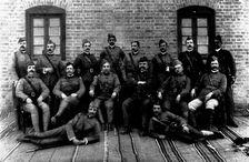 Officers and Military Asst. Surgeons who served...during the recent Indian Frontier Campaign, 1898. Creator: Unknown