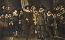 Officers and Other Civic Guardsmen of the IIIrd District of Amsterdam, under the Command of Captain Creator: Thomas de Keyser