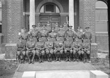 Officers group, Queen's Royal Regiment, c1935. Creator: Kirk & Sons of Cowes