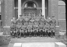 Officers group, Queen's Royal Regiment, c1935. Creator: Kirk & Sons of Cowes