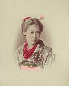 Officer's Daughter, 1870s-1890s. Creator: Baron Raimund von Stillfried
