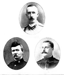Officers for the Soudan Advance, 1898. Creator: JT Cumming