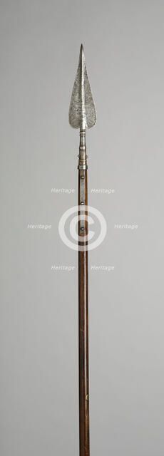 Officer's Half-Pike (Spontoon), Sweden, 1670/1700. Creator: Unknown.