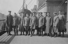 Officers of 27th, 6 Mar 1919. Creator: Bain News Service