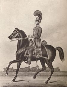 Officers of the Madras Army (Light Cavalry) 1841 (1909). Artist: William Hunsley