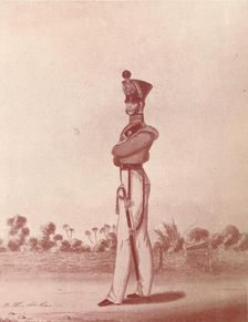 Officers of the Madras Army (Light Infantry) c1837-1843, (1909). Artist: William Hunsley