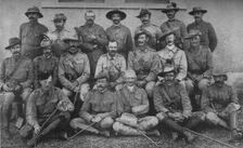 Officers of the Mafeking Relief Force 1900, (1902). Artist: D Taylor & Co