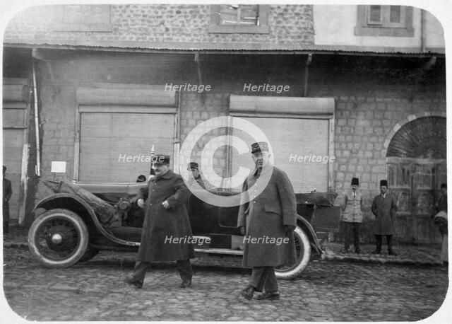 Officers of the French Foreign Legion, Syria, 20th century. Artist: Unknown
