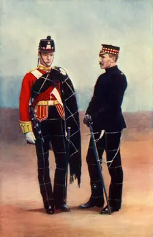 Officers of the Highland Light Infantry 1901. Creator: Gregory & Co