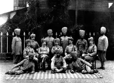 Officers of the regiment recently raised in India for service in Uganda, 1898. Creator: Unknown