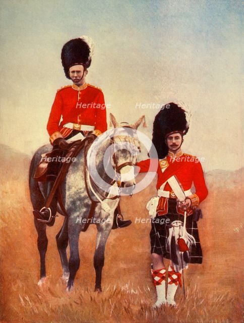 'Officers of the Seaforth Highlanders', 1901. Creator: Gregory & Co.