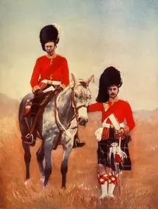 Officers of the Seaforth Highlanders 1901. Creator: Gregory & Co