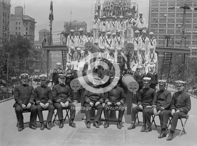 Officers of the U.S.S. Recruit, 1917 Creator: Bain News Service.
