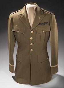 Officer's service coat, United States Army Air Corps, ca. 1935. Creator: Lauterstein