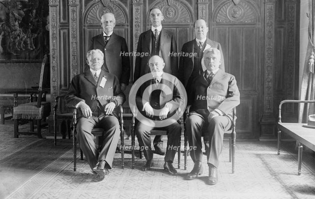 Officers, World Court League, 1916. Creator: Bain News Service.