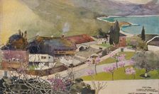 Offices of the Greek Monastery, Vatopedi c19th century. Artist: Georges Kossiakoff