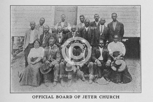 Official Board of Jeter Church, 1913. Creator: Unknown.