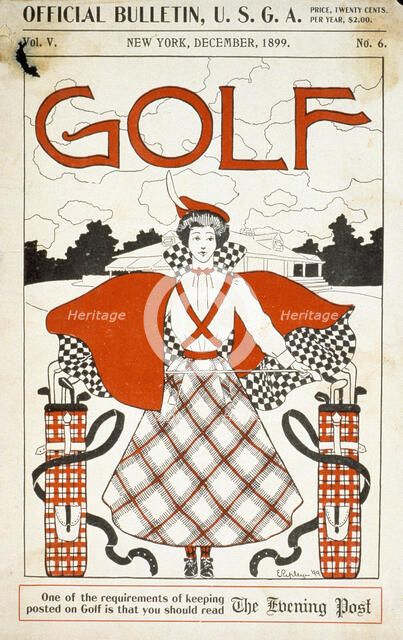 Official bulletin of USGA, December 1899. Artist: Unknown