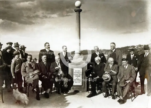Official opening of Balmoral Beach Esplanade, 1927. Creator: Unknown.