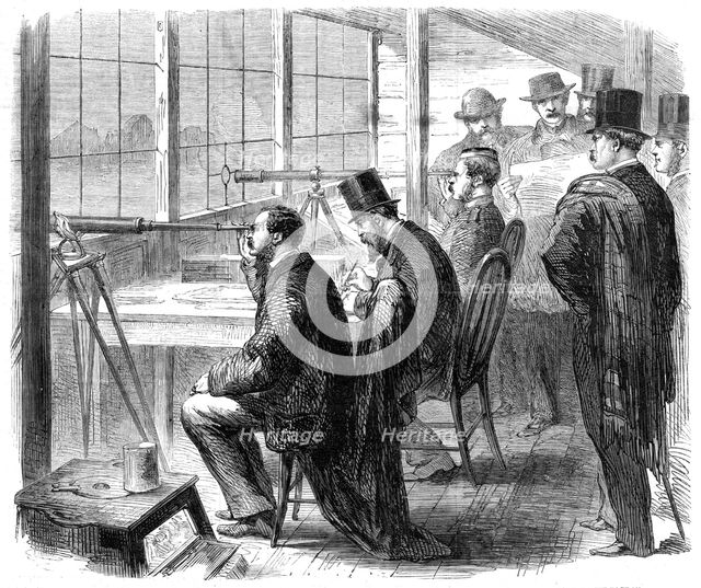 Official trial of small-bore rifles on Plumstead Marshes: the Council of the National Rifle..., 1862 Creator: Unknown.