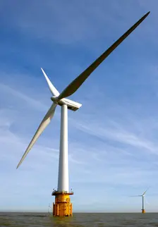 Offshore wind turbines, Kent, 2010. Artist: Historic England Staff Photographer