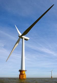 Offshore wind turbines, Kent, 2010. Artist: Historic England Staff Photographer