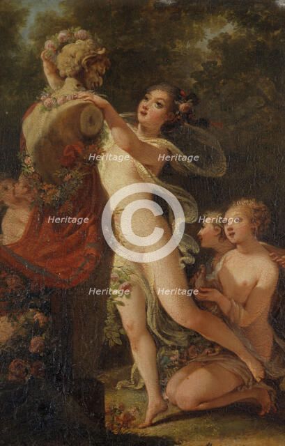 Offrande à Pan, between 1780 and 1831. Creators: Jacques-Antoine Vallin, Hugues Taraval.