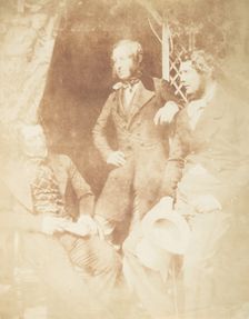 Ogilvie Fairly, Capt. Hamilton, and Gilmore, 1843-47. Creators: David Octavius Hill, Robert Adamson, Hill & Adamson