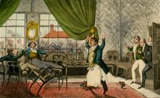 Oh Gentlemen! Gentlemen! here's a lamentable Occurrence 1838. Artist: Henry Thomas Alken