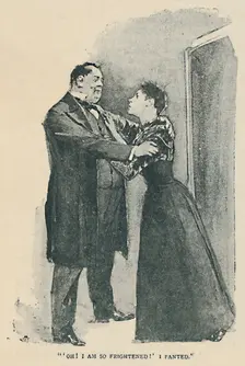 Oh! I Am So Frightened! I Panted 1892. Artist: Sidney E Paget