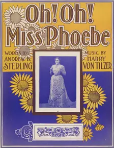 Oh! Oh! Miss Phoebe 1900. Creator: Unknown
