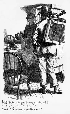 Oh No Sir A Genlteman c1899. Artist: Leonard Raven-Hill