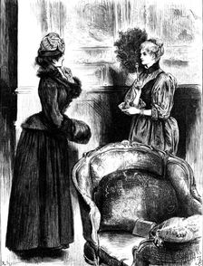 "Oh" she cried, "These are copies!", 1890. Creator: R. Taylor