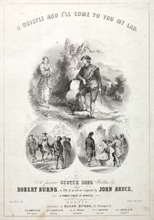 Oh Whistle and Ill Come to you, My Lad - Sheet Music Cover. Creator: Winslow Homer (American, 1836-1910)