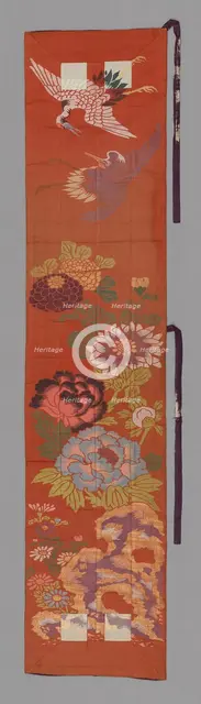 Ôhi (Stole), Japan, Meiji period (1868-1912), 1875/1900. Creator: Unknown.