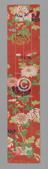 Ôhi (Stole), Japan, Meiji period (1868-1912), 1875/1900. Creator: Unknown.