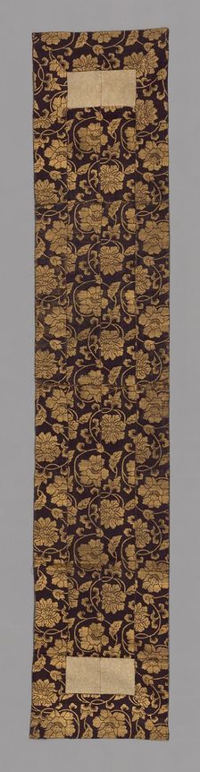 Ôhi (Stole), Japan, late Edo period (1789-1868), 1801/25. Creator: Unknown