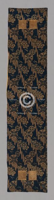 Ôhi (Stole), Japan, late Edo period (1789-1868)/early Meiji period (1868-1912), 1800/96. Creator: Unknown.