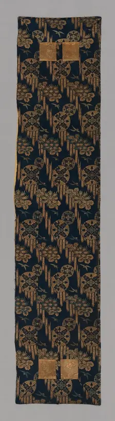 Ôhi (Stole), Japan, late Edo period (1789-1868)/early Meiji period (1868-1912), 1800/96. Creator: Unknown