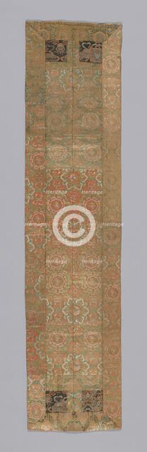 Ôhi (Stole), Japan, late Edo period (1789-1868)/ Meiji period (1868-1912), 19th century. Creator: Unknown.