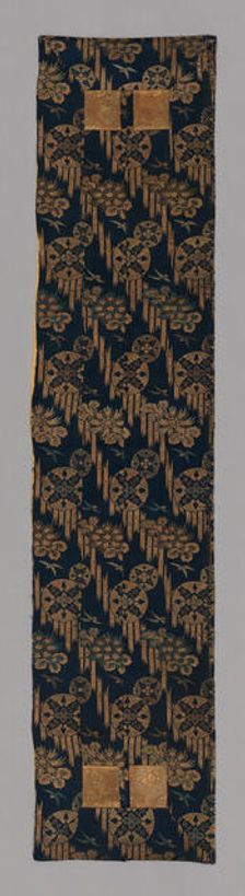 Ôhi (Stole), Japan, late Edo period (1789-1868)/early Meiji period (1868-1912), 1800/96. Creator: Unknown
