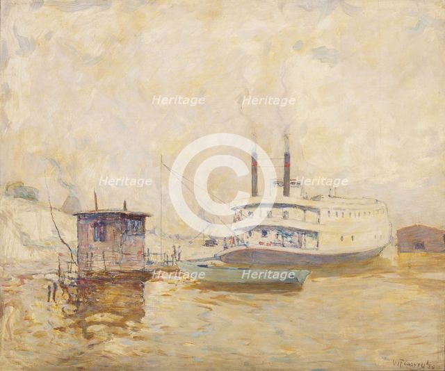 Ohio River Boat, 1934. Creator: William Forsyth.