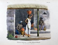 Oil Merchant 1828. Artist: Marlet et Cie