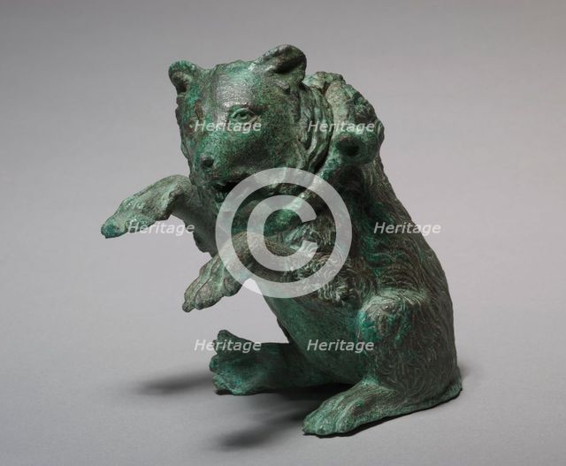 Oil Ampulla in the Form of a Dancing Bear, 200s. Creator: Unknown.