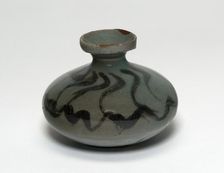 Oil Bottle with Scrollwork, Korea, Goryeo dynasty (918-1392), mid-12th century. Creator: Unknown