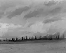 Oil fields, Kern County, California, 1938. Creator: Dorothea Lange