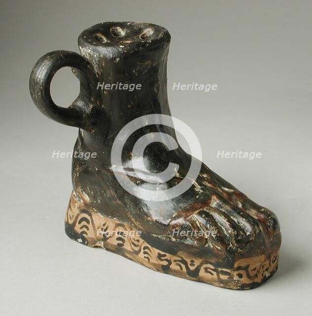 Oil-Jar (Askos) in the Form of a Foot Wearing a Sandal, 2nd century BC. Creator: Unknown.