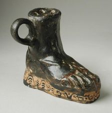 Oil-Jar (Askos) in the Form of a Foot Wearing a Sandal, 2nd century BC. Creator: Unknown